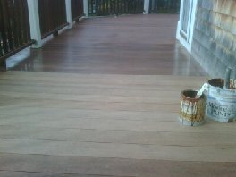 stained deck compare